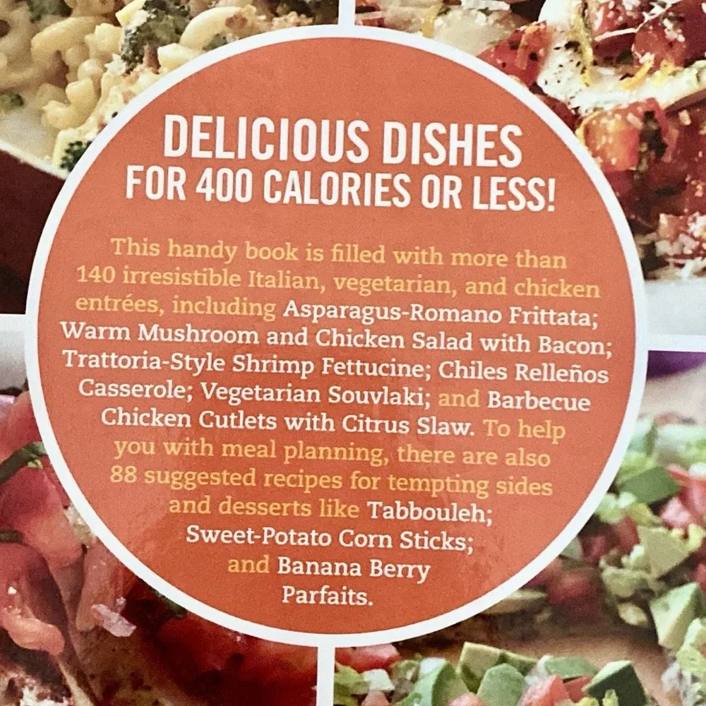 Good Housekeeping 400 Calorie Meals Easy Mix & Match Recipes Hardcover Cookbook